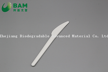 100% Food Grade Biodegradable Convenient Disposable Plastic Cutlery Set Knife Spoon Fork PLA Cutlery for Camping