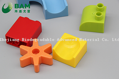 Intelligence Biodegradable Development Stem Preschool Toys Children Cornstarch Biodegradable Plastic Building Blocks