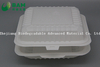 Fully Biodegradable Multi 3 Compartment Disposable Plastic Food Container Compostable Sugarcane Plant Fiber Take-Away Food Containers