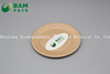 Fully Biodegradable Dividing Compostable Sugarcane Plant Fiber Bakery Takeaway Food Package Round Plate for Cake